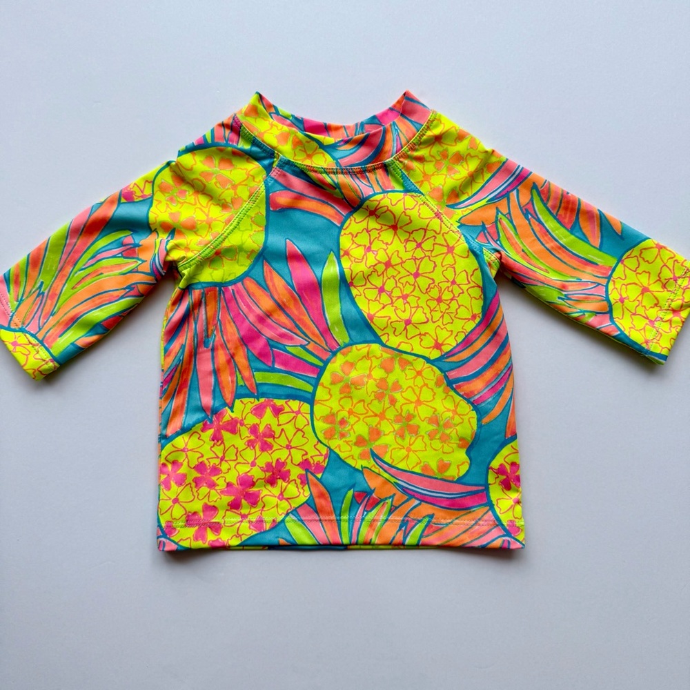Chubbies kids 12-18M swim rash guard